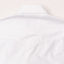 The back of the white western oxford shirt with back stitching.