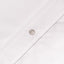 A close up of the white pearl snap button and a white placket made in the USA